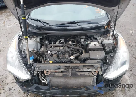 2013 Hyundai Veloster Base W/Black z USA, uszkodzony, nr VIN KMHTC6AD3DU179640